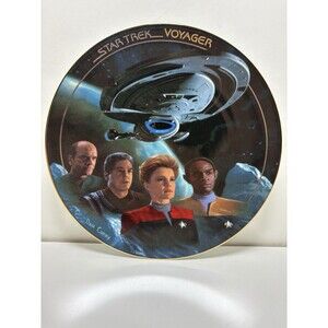 Star Trek Voyager The Voyage Begins Hamilton Collection Plate